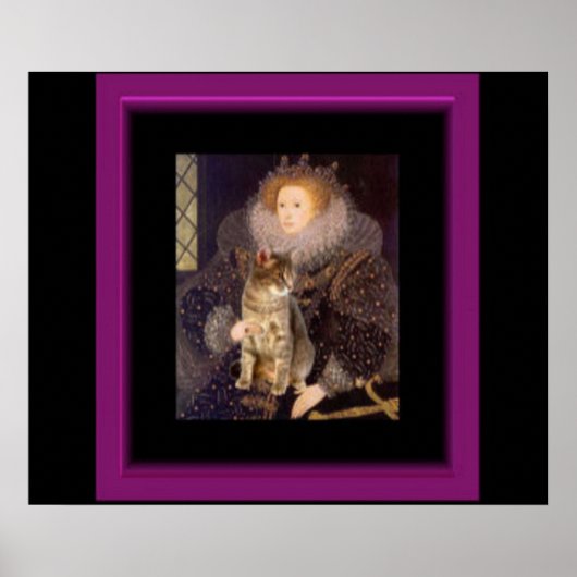 Young Elizabeth I. und Cat Poster (Vorne)