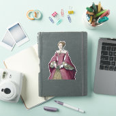 Young Elizabeth Tudor Aufkleber (iPad Hülle)