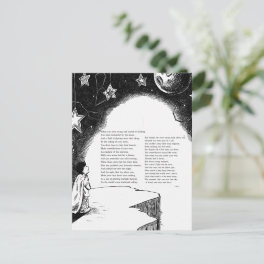 Young Explorer Postcard Postkarte (Stehend Vorderseite)