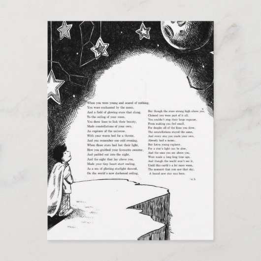 Young Explorer Postcard Postkarte (Vorderseite)