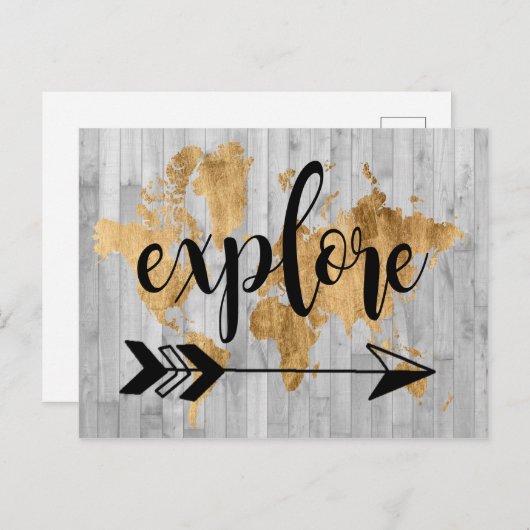 Young Explorer V Postkarte (Vorne/Hinten)