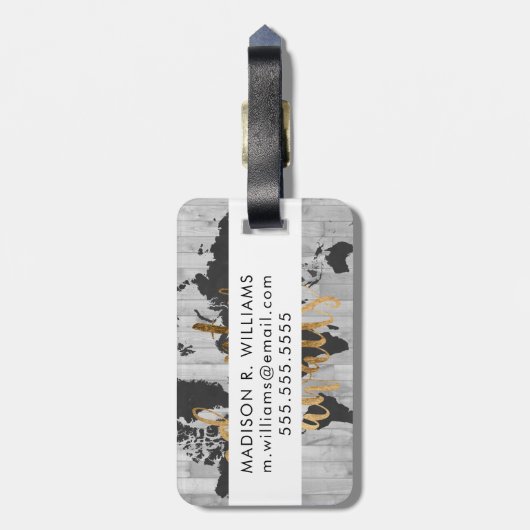 Young Explorer VI Gepäckanhänger (Rückseite vertikal)