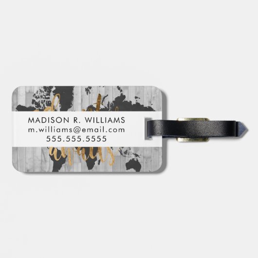 Young Explorer VI Gepäckanhänger (Rückseite horizontal)