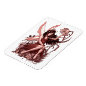Young Fairy mit Blume von Al Rio Magnet (Linke Seite)