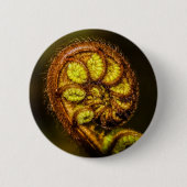 Young Fern Blätter Button (Vorderseite)