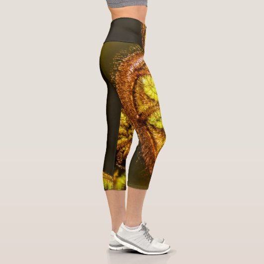 Young Fern Blätter Capri Leggings (Rechts)