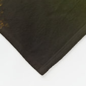 Young Fern Blätter Fleecedecke (Ecke)