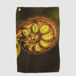 Young Fern Blätter Golfhandtuch