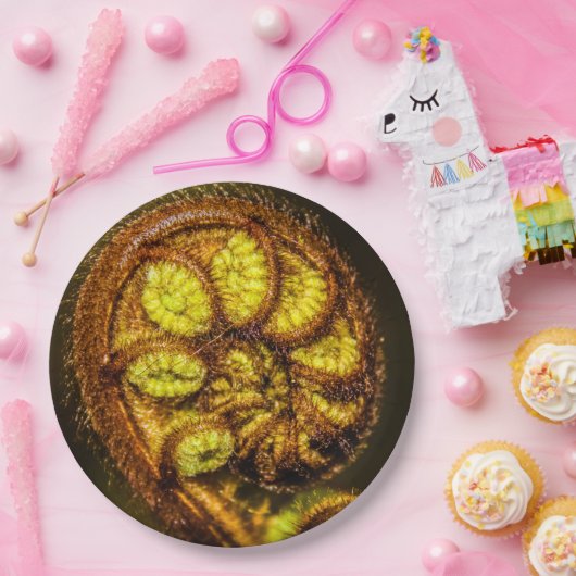 Young Fern Blätter Pappteller (Party)