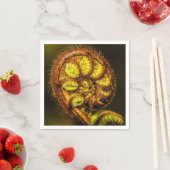 Young Fern Blätter Serviette (Beispiel)