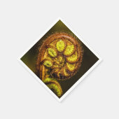 Young Fern Blätter Serviette (Ecke)