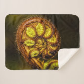 Young Fern Blätter Sherpadecke (Vorderseite (Horizontal))