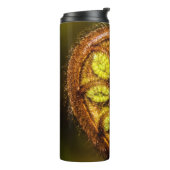 Young Fern Blätter Thermosbecher (Nach links gedreht)