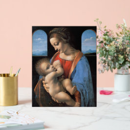 Young Fiancée (1495) Gemälde von Leonardo Vinci Acrylschild