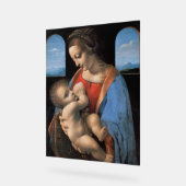 Young Fiancée (1495) Gemälde von Leonardo Vinci Acrylschild (Winkel)