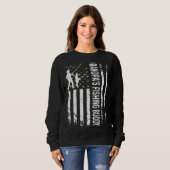 Young Fisherman Grandpas Fishing Buddy Vater Son T Sweatshirt (Vorne ganz)