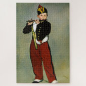 Young Flutist Fifer Manet Impressionist Malerei Puzzle (Vertikal)