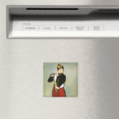 Young Flutist oder der Fifer Edouard Manet Magnet (In Situ (Geschirrspüler))