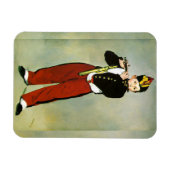 Young Flutist oder der Fifer Edouard Manet Magnet (Horizontal)
