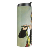 Young Flutist oder der Fifer Edouard Manet Thermosbecher (Nach links gedreht)