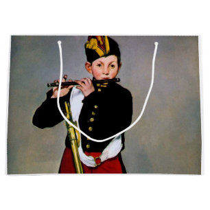 Young Flutist, The Fifer, Edouard Manet, 1866 Große Geschenktüte