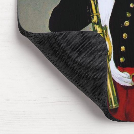 Young Flutist, The Fifer, Edouard Manet, 1866 Mousepad (Ecke)