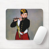 Young Flutist, The Fifer, Edouard Manet, 1866 Mousepad (Mit Mouse)