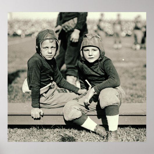 Young Football Fans 1920 Poster (Vorne)