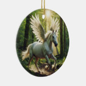 Young Forest Pegasus Keramik Ornament (Rechts)