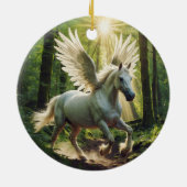 Young Forest Pegasus Keramik Ornament (Hinten)