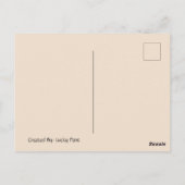 Young Fox Trio Posting Postcross Postcard Postkarte (Rückseite)