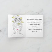 YOUNG FRAMAN BIRTHDAY CARD DANKESKARTE (Innenseite)