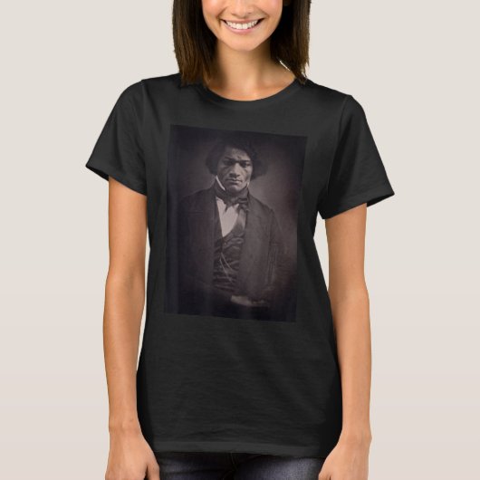 Young Frederick Douglass TShirt-Black History Mont T-Shirt (Vorderseite)