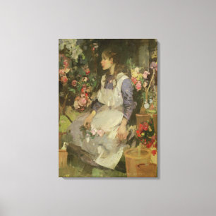 Young Gardener Leinwanddruck