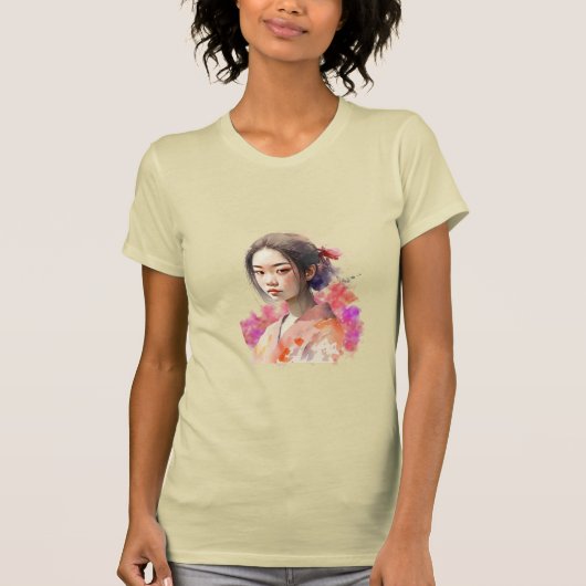 Young Geisha T-Shirt (Vorderseite)
