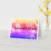 Young genug Card Karte (Gelbe Blume)