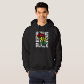 Young Gifted And Black African American Pride Hist Hoodie (Vorne ganz)