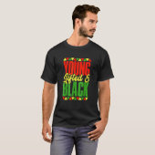 Young Gifted And Black Black History Month African T-Shirt (Vorne ganz)