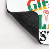 Young Gifted And Black History Mousepad (Ecke)