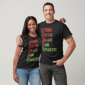 Young, Gifted, Black, Fearless A Tribute to Americ T-Shirt (Unisex)