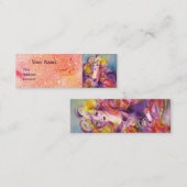 Young Girl, Beauty Hair Salon, Makeup Artist Mini Visitenkarte (Vorne/Hinten)