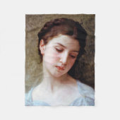 Young Girl, Bouguereau Fleecedecke (Vorderseite)