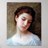 Young Girl, Bouguereau Poster (Vorne)
