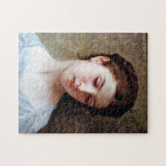 Young Girl, Bouguereau Puzzle (Horizontal)