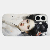 Young Girl Geisha Case-Mate iPhone Hülle (Rückseite (Horizontal))