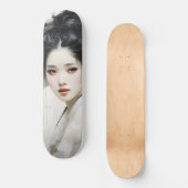 Young Girl Geisha Skateboard (Vorderseite)