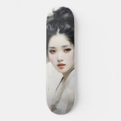 Young Girl Geisha Skateboard (Vorderseite)