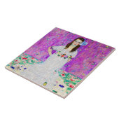 Young Girl, Gustav Klimt Fliese (Seite)