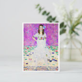 Young Girl, Gustav Klimt Postkarte (Stehend Vorderseite)