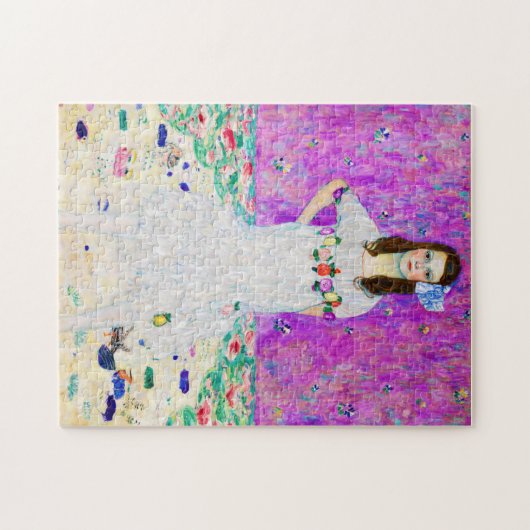 Young Girl, Gustav Klimt Puzzle (Horizontal)